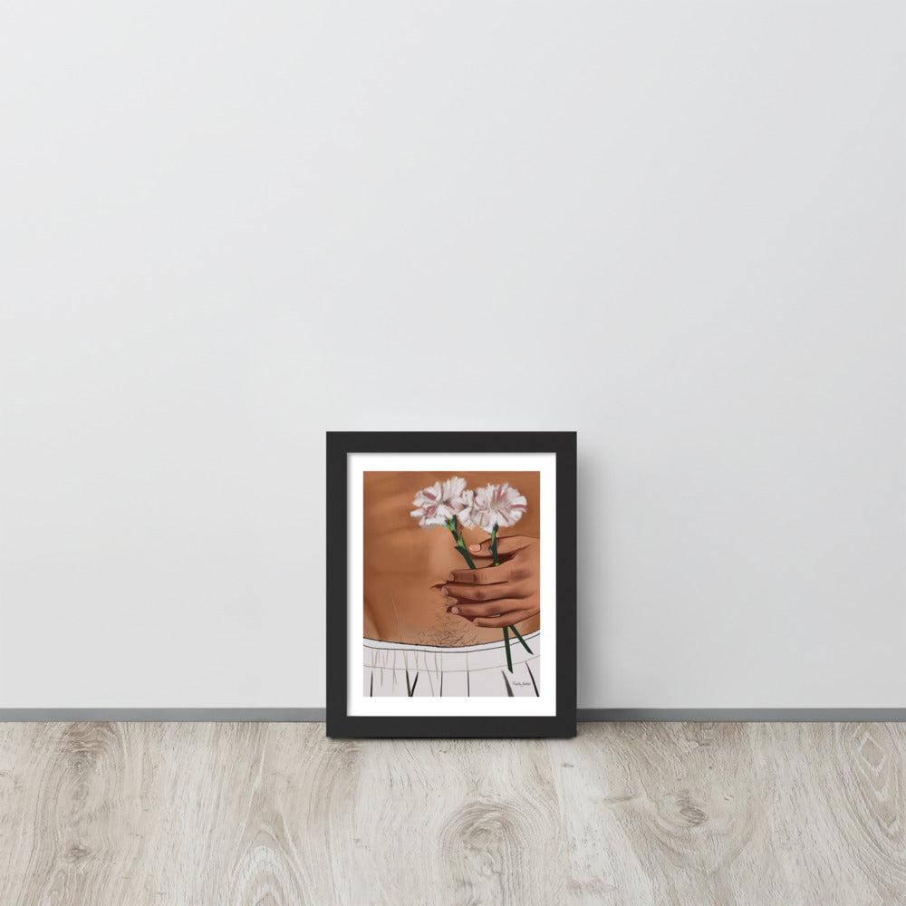 "Lost without you" Premium Framed Vertical Print