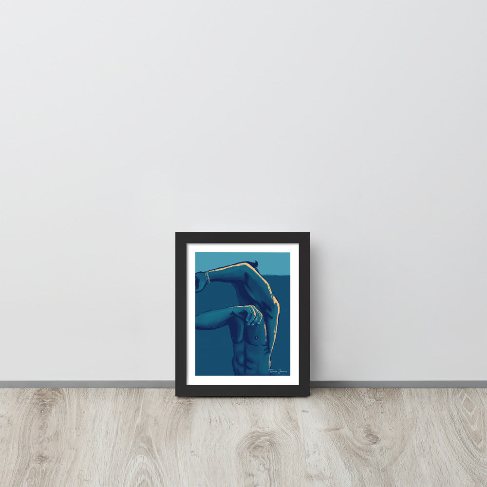 "Rise" Premium Framed Vertical Print