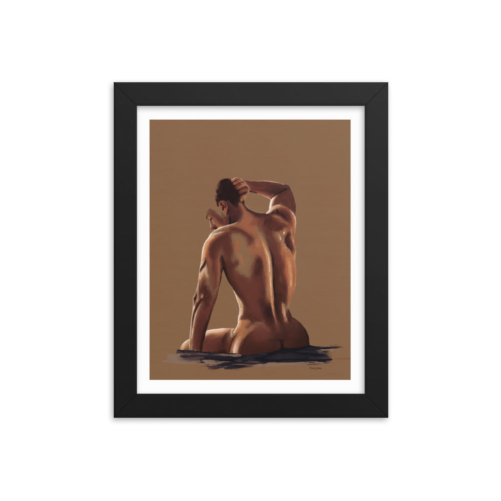 "Wake Up" Premium Framed Vertical Print