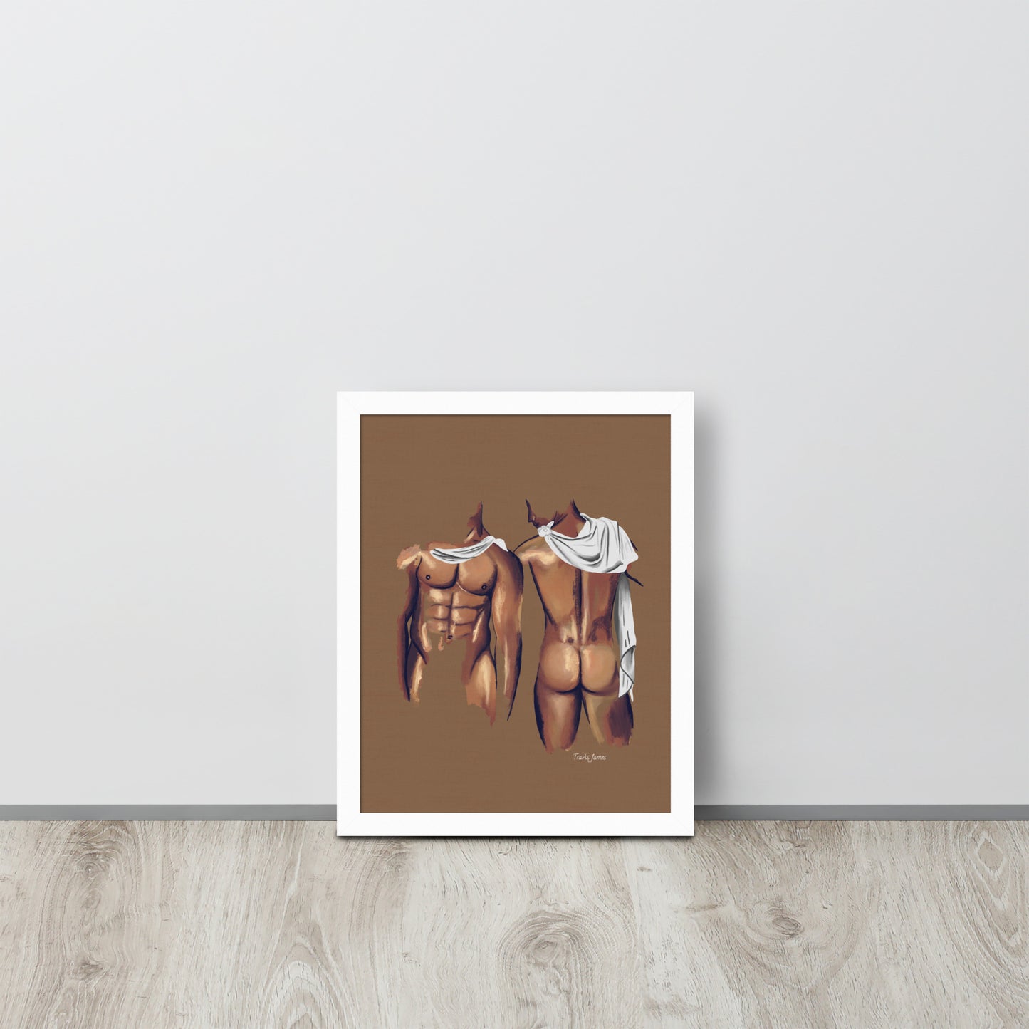 Art Print "By your side"