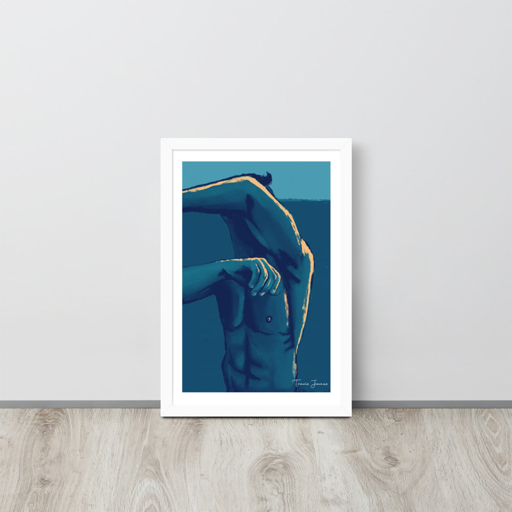 "Rise" Premium Framed Vertical Print