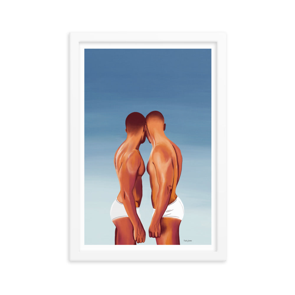 "A Lover Like You" Premium Framed Vertical Print