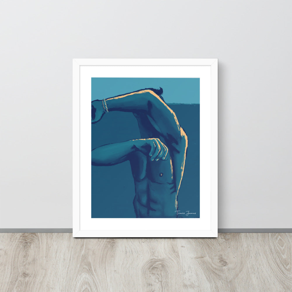 "Rise" Premium Framed Vertical Print