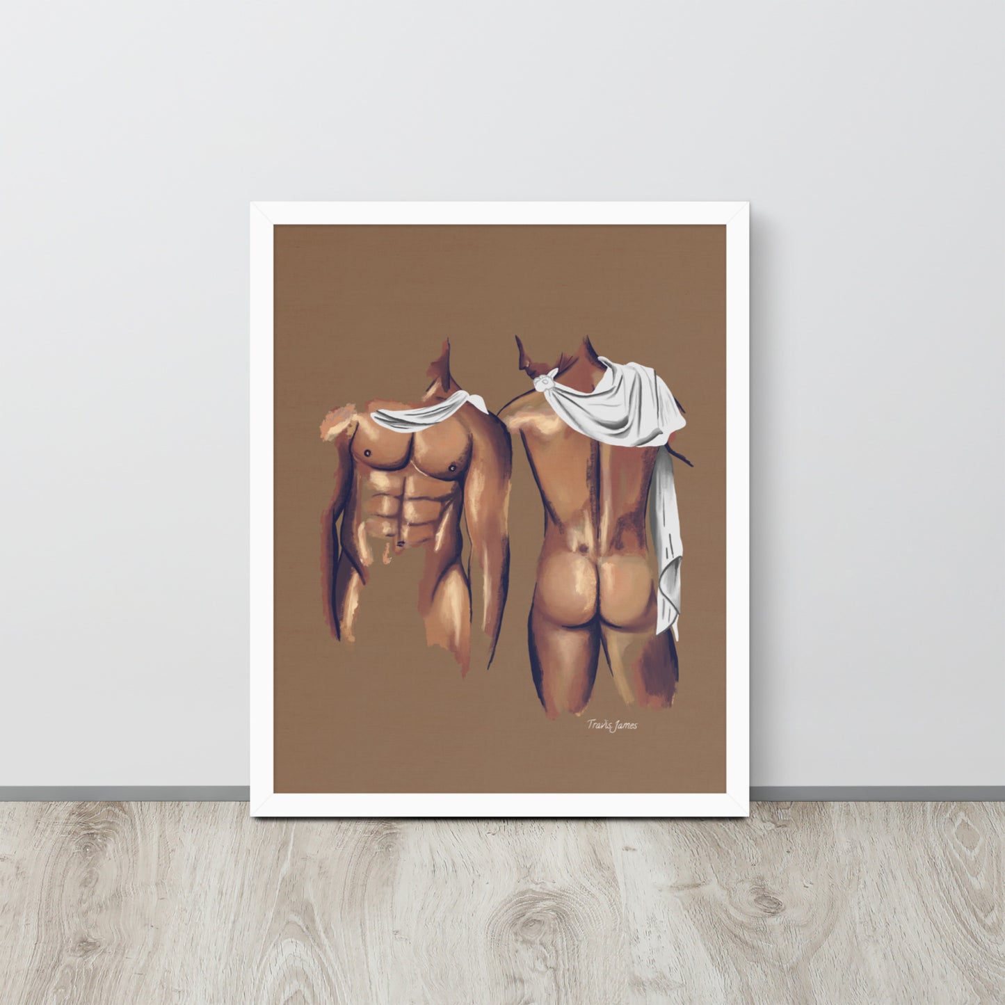 Art Print "By your side"