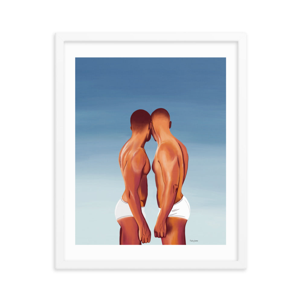 "A Lover Like You" Premium Framed Vertical Print