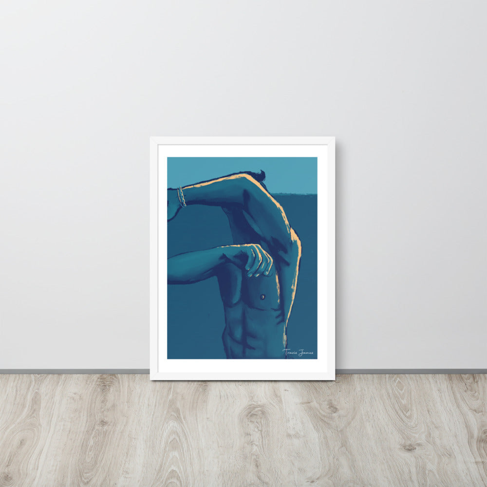 "Rise" Premium Framed Vertical Print