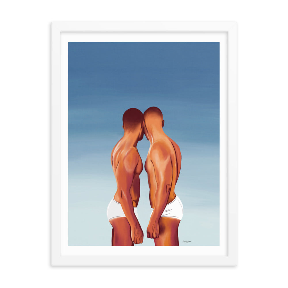 "A Lover Like You" Premium Framed Vertical Print