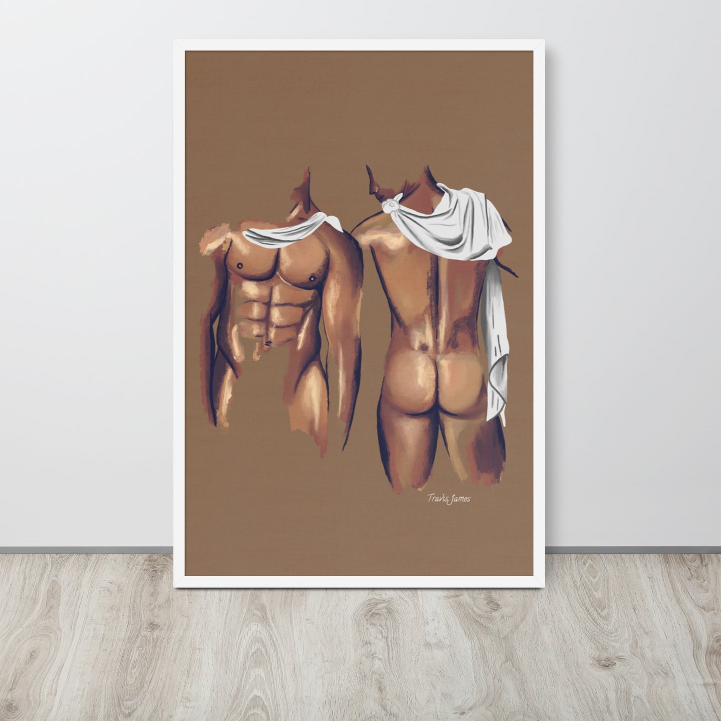 Art Print "By your side"