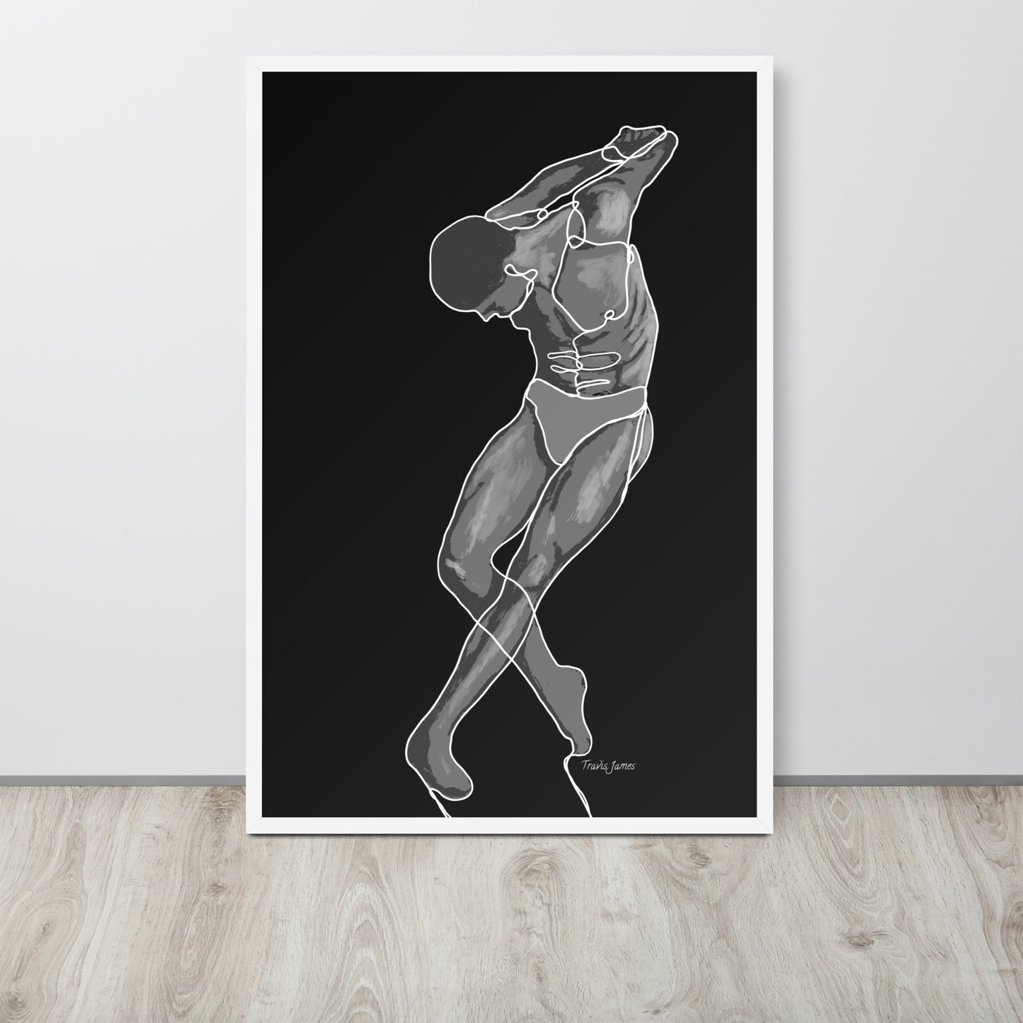 Art Print "Dance in the rain"