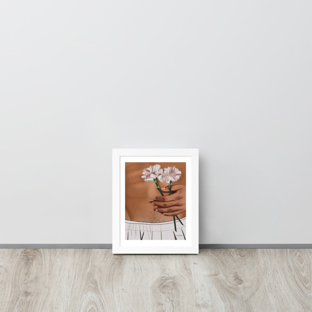 "Lost without you" Premium Framed Vertical Print