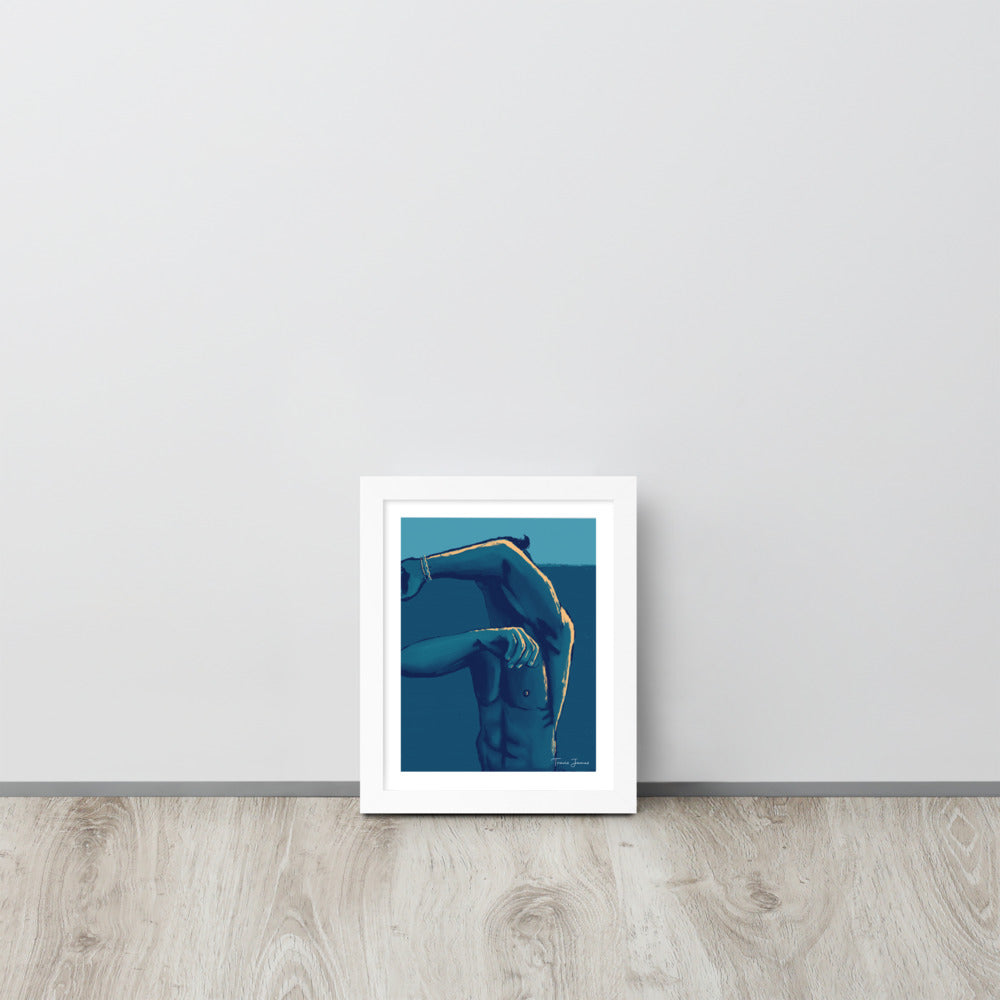 "Rise" Premium Framed Vertical Print