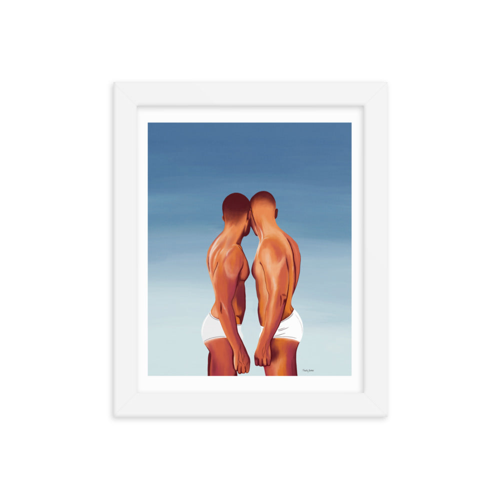 "A Lover Like You" Premium Framed Vertical Print