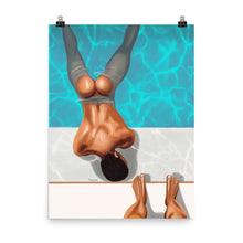 Load image into Gallery viewer, Art Print &quot;Poolside temptations&quot;
