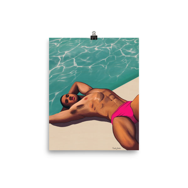 Art Print "Pool Daze"