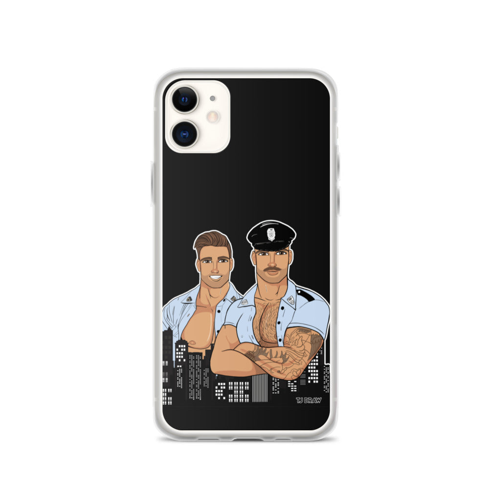 Police boys iPhone Case