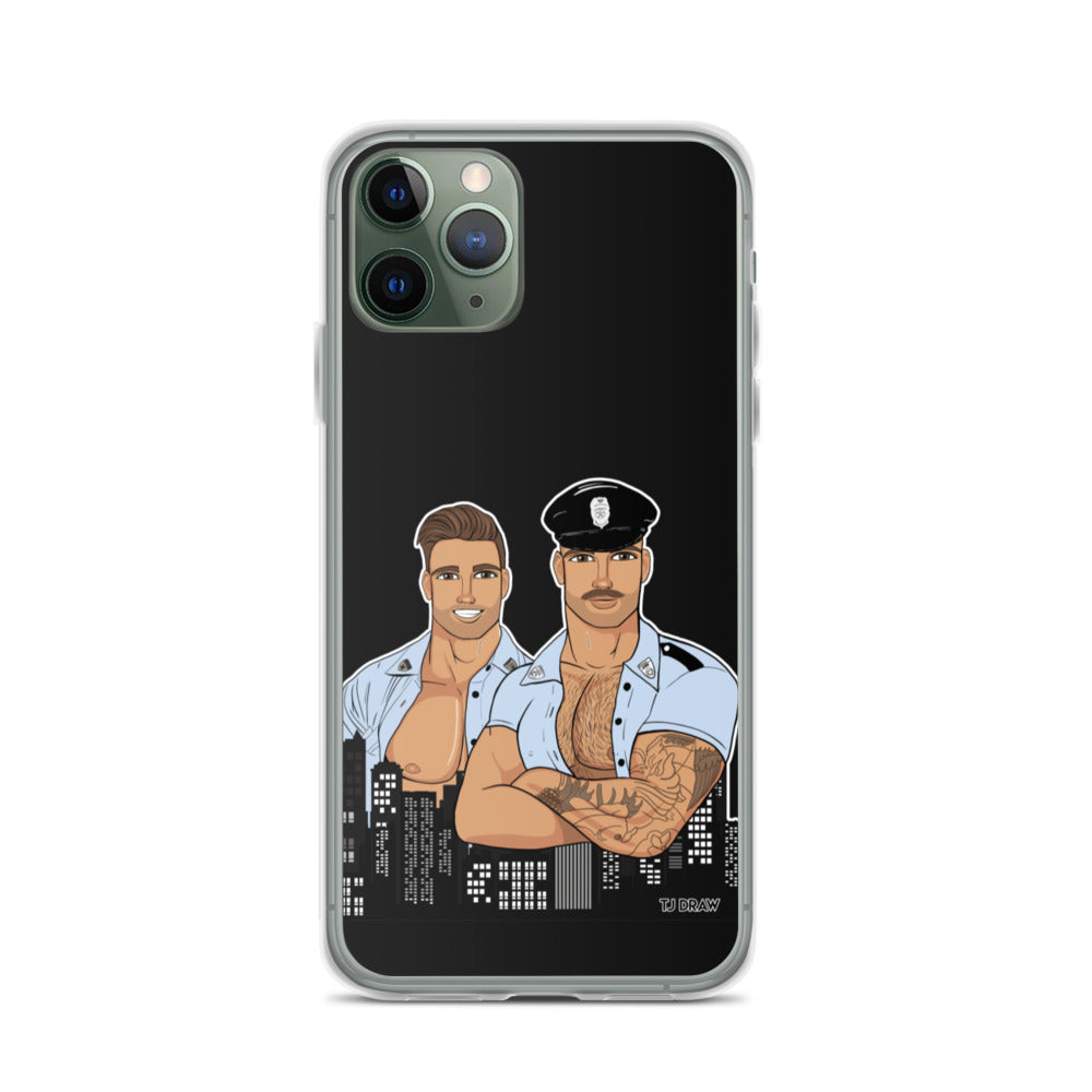 Police boys iPhone Case