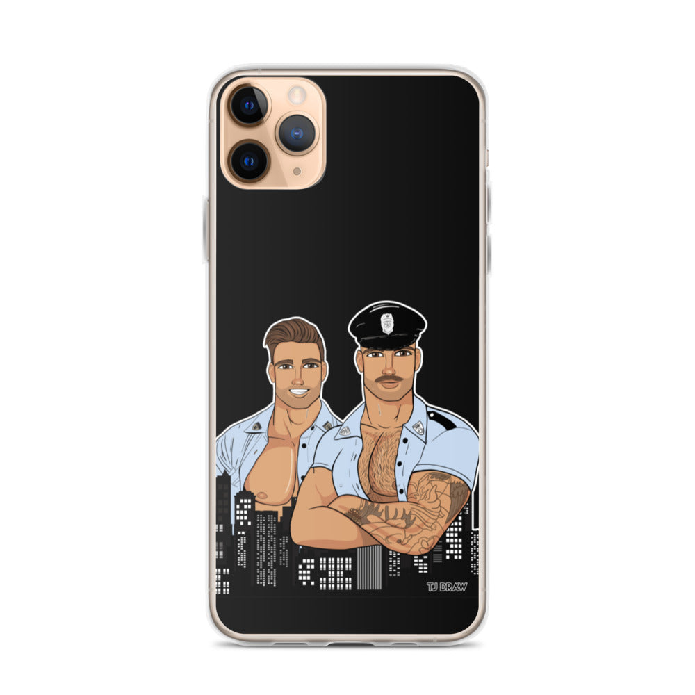 Police boys iPhone Case