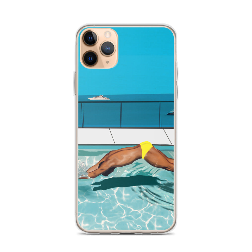 "Côte d'Azur Laps"iPhone Case