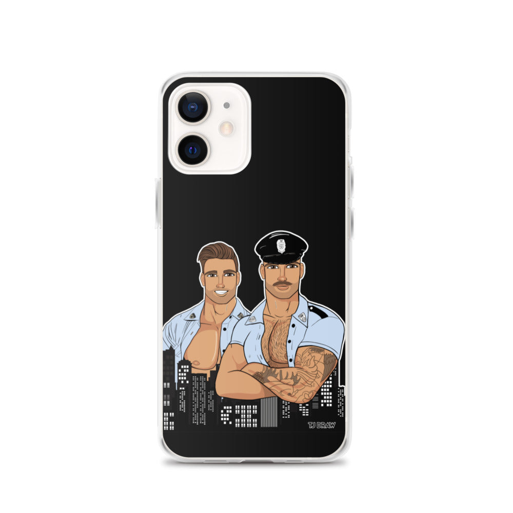 Police boys iPhone Case