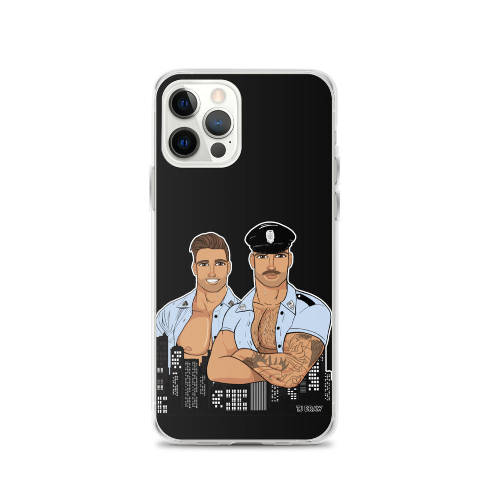 Police boys iPhone Case