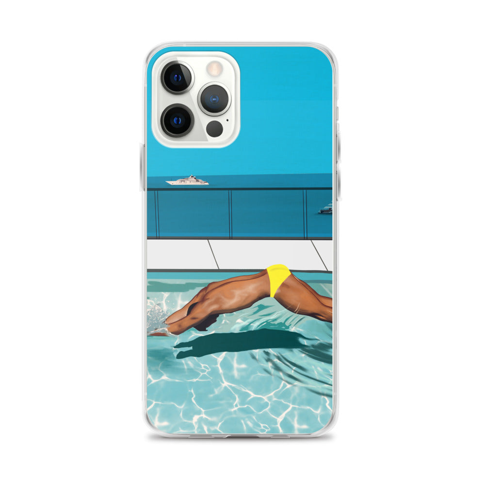 "Côte d'Azur Laps"iPhone Case