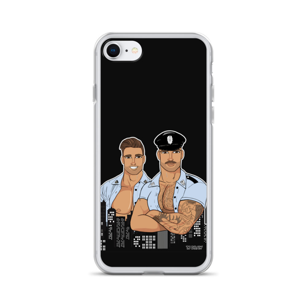 Police boys iPhone Case