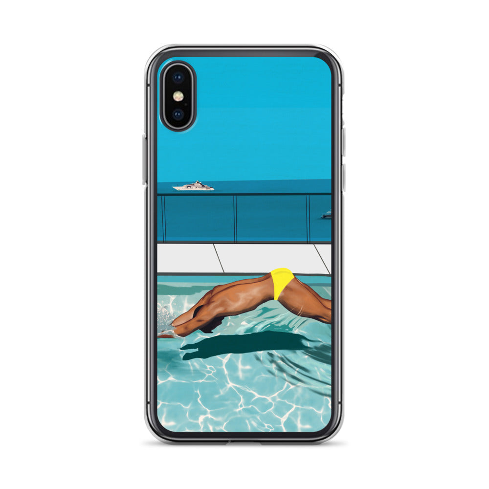 "Côte d'Azur Laps"iPhone Case