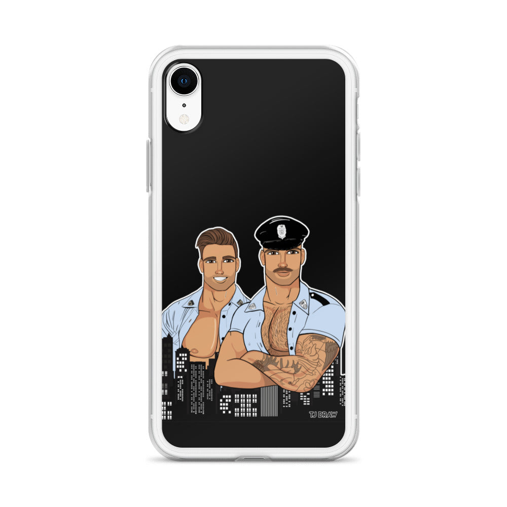 Police boys iPhone Case