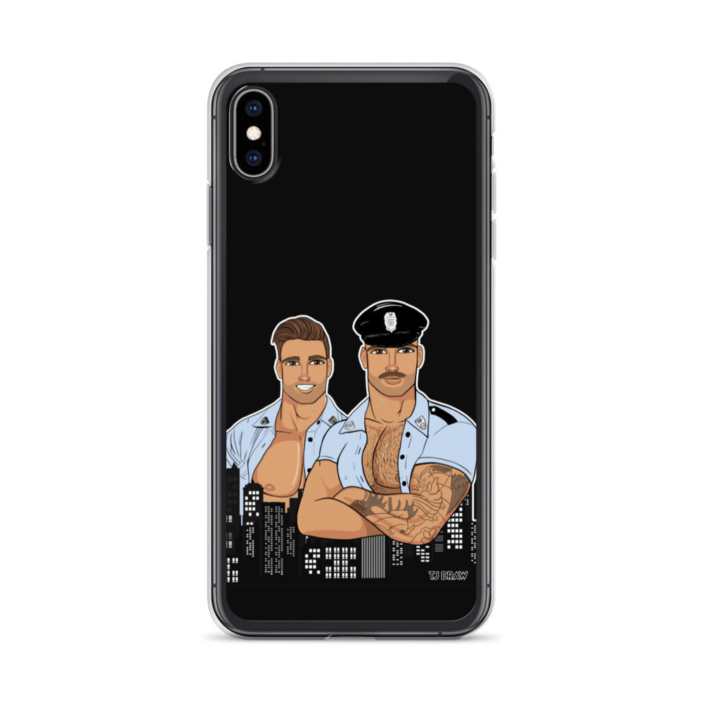 Police boys iPhone Case