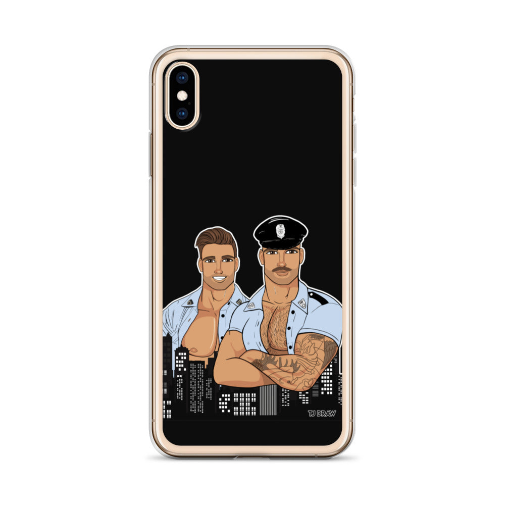 Police boys iPhone Case