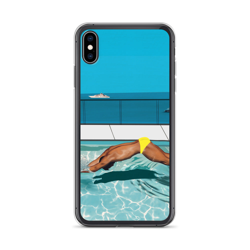 "Côte d'Azur Laps"iPhone Case