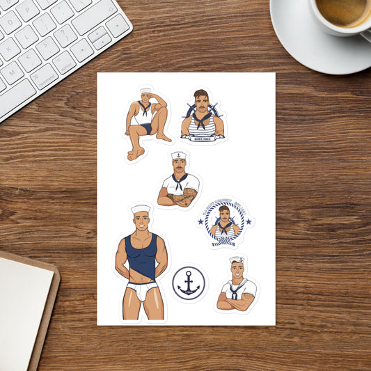 TJDRAW Sailor Sticker set