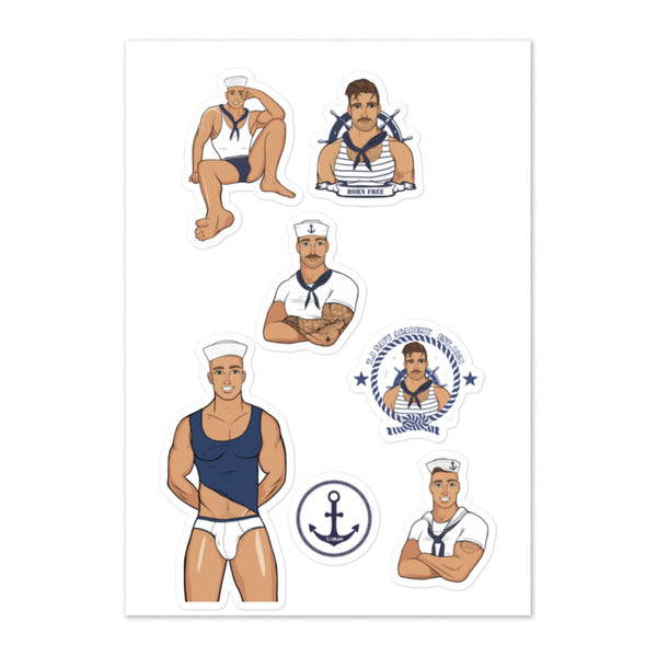 TJDRAW Sailor Sticker set