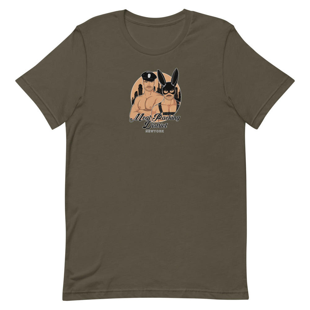 Naughty Bunny Short-Sleeve Unisex T-Shirt