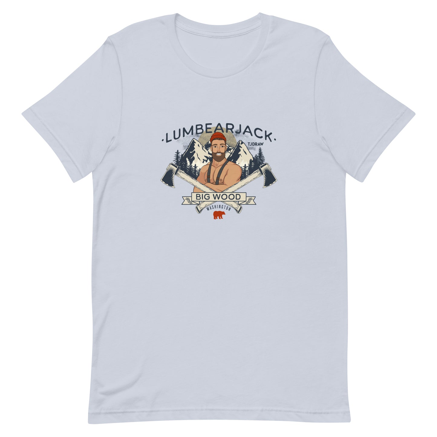 Lumbearjack Short-Sleeve Unisex T-Shirt