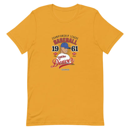 Baseball Denver Short-Sleeve Unisex T-Shirt