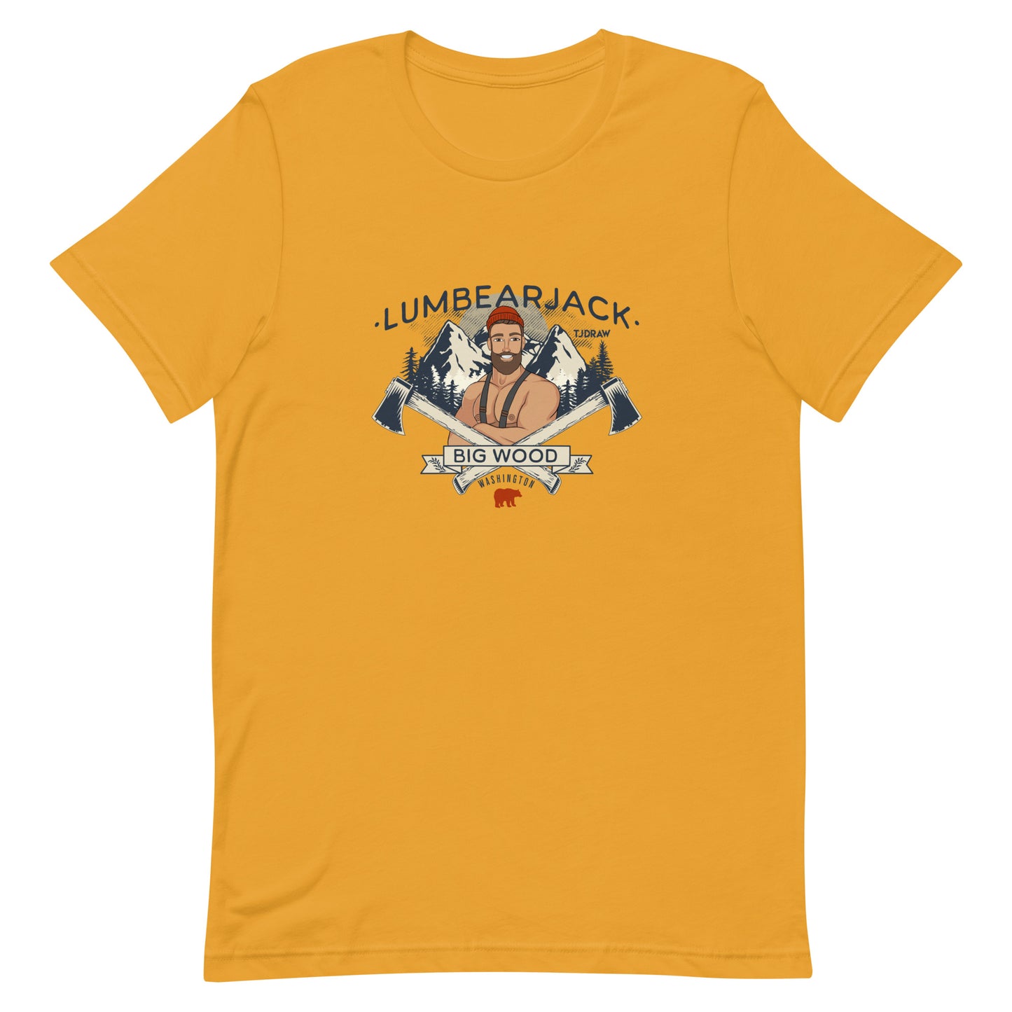 Lumbearjack Short-Sleeve Unisex T-Shirt